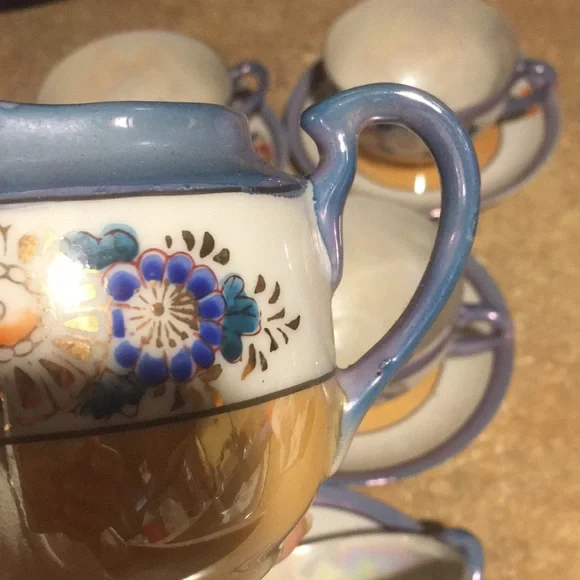 Mid Century Antique Serveware